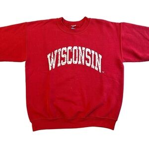 Wisconsin Red Sweater
